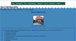 Desktop Screenshot of nordseerobbe.de