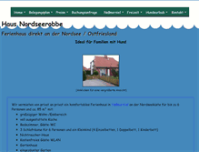 Tablet Screenshot of nordseerobbe.de